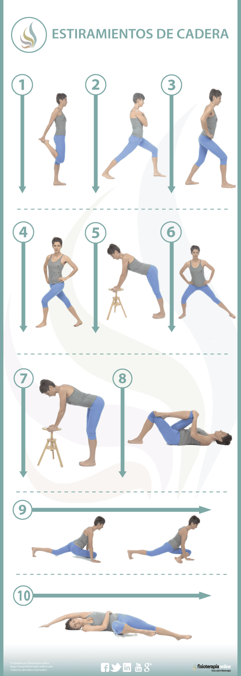 3 ejercicios efectivos para aliviar el dolor de cadera