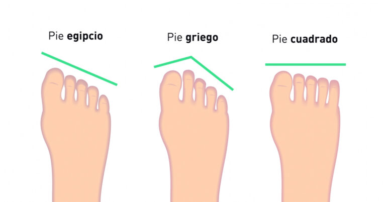 Descubre tu tipo de pies según la longitud de tus dedos