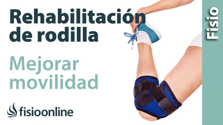 Ejercicios de movilidad para tu rodilla en rehabilitación
