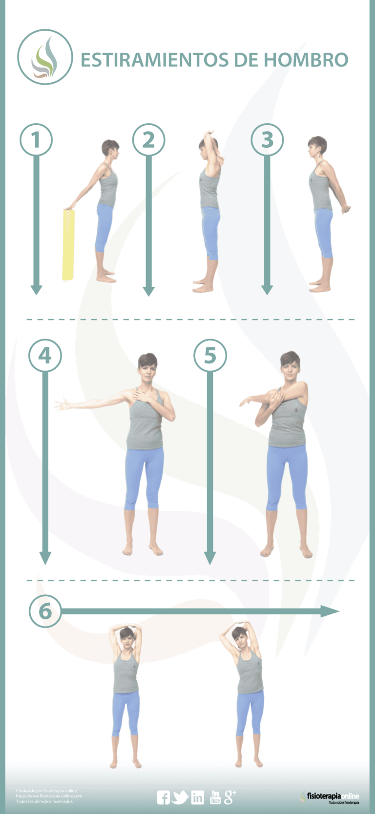 Estiramientos para brazos y hombros: mantén tu cuerpo en forma